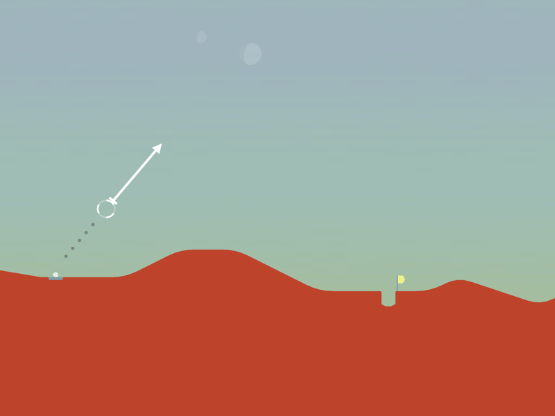 Golf On Mars official gameplay screenshot 1