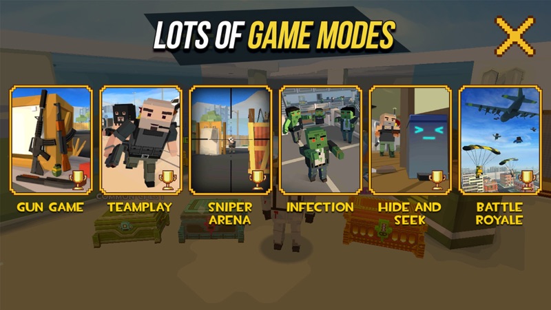 Grand Battle Royale: Pixel FPS official gameplay screenshot 8