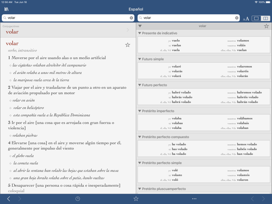 Gran diccionario Vox App Store preview screenshot 5