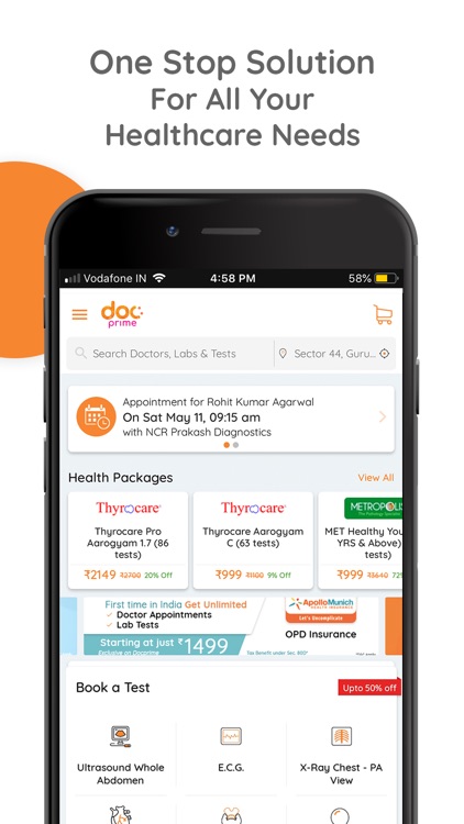 Docprime: Book Doctor & Tests