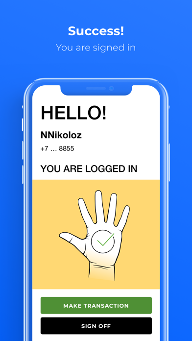PalmID Agent iPhone screenshot 5 - Productivity app