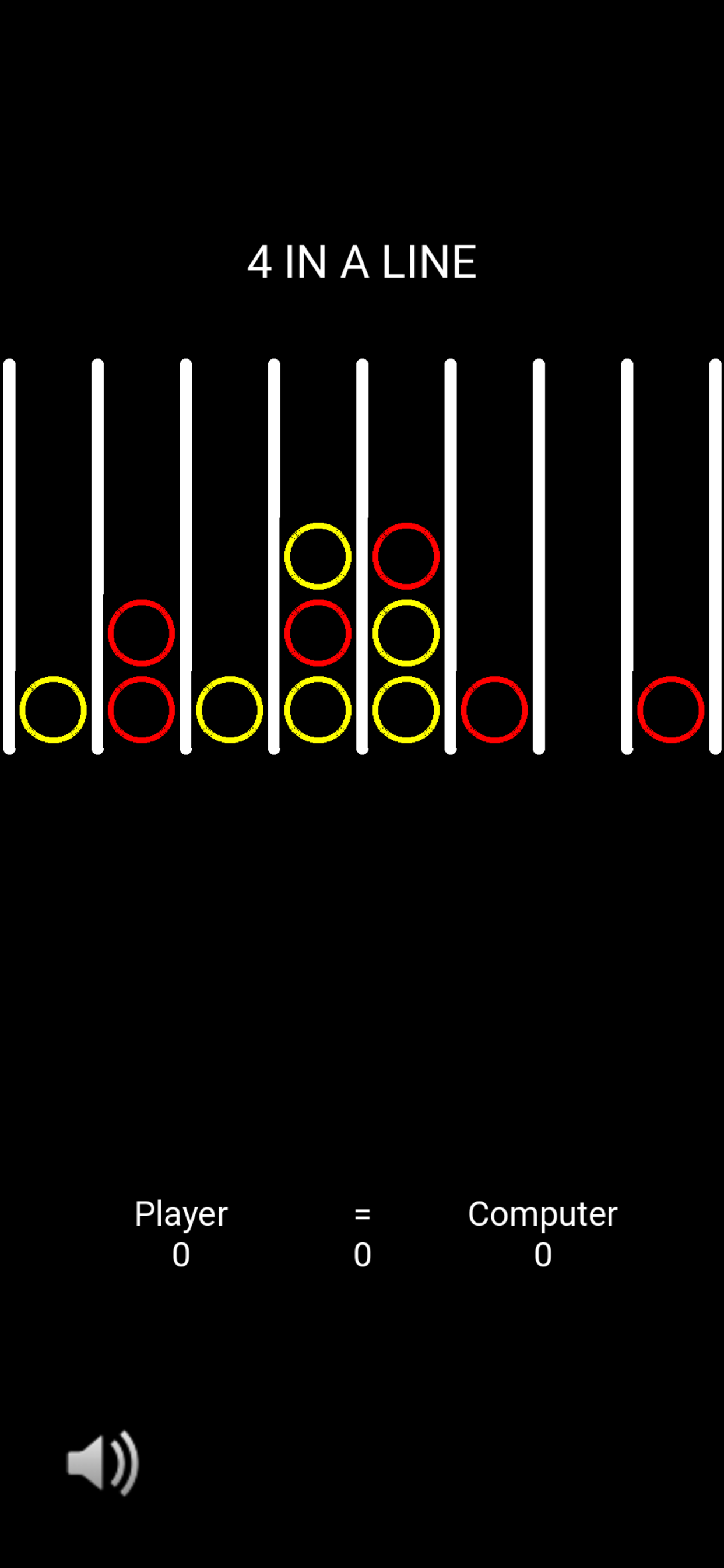 4 in a line