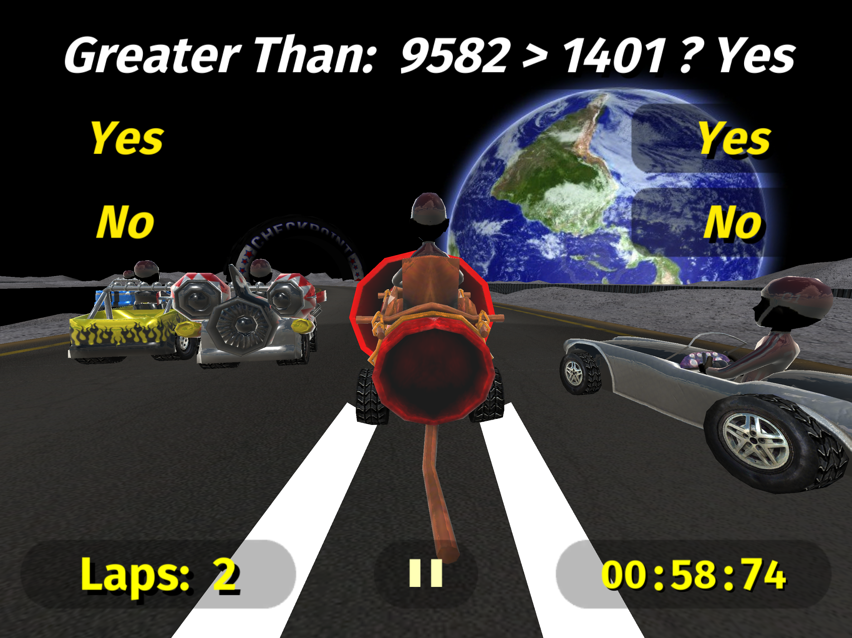 Math Racing 2