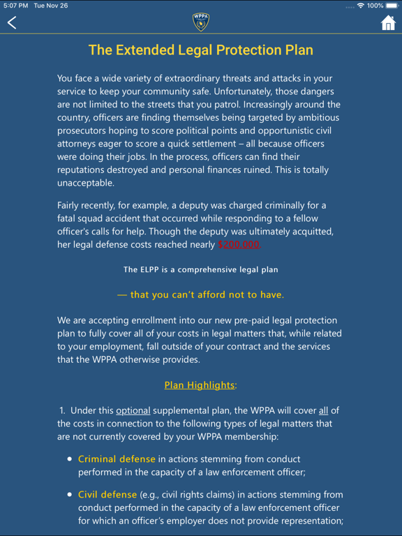 The WPPA iPad screenshot 4 - Business app