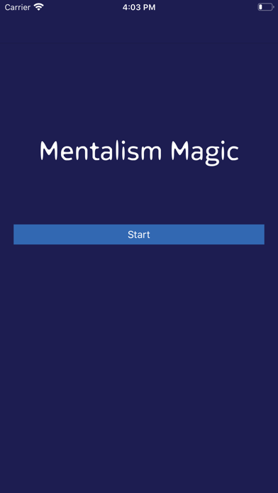 Screenshot #1 pour Mentalism Magic