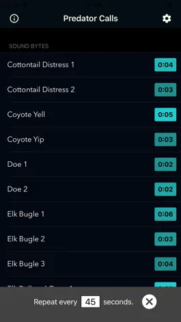 Game screenshot Coyote Calls & Predator Sounds mod apk