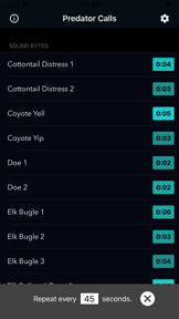Coyote Calls & Predator Sounds screenshot