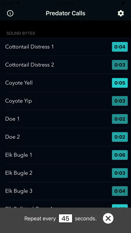 Coyote Calls & Predator Sounds screenshot 1 of 4