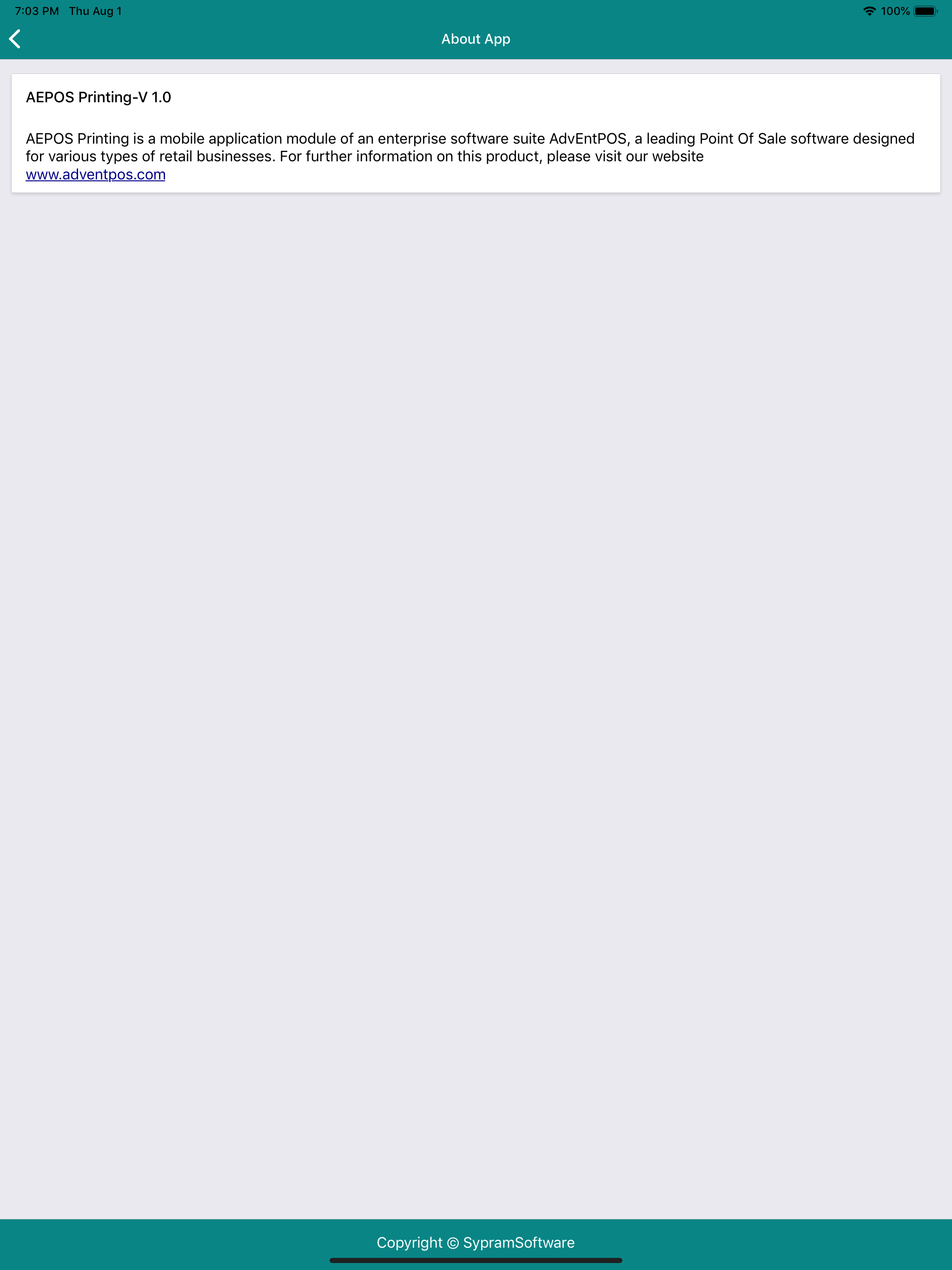 AEPOS Printing screenshot 10