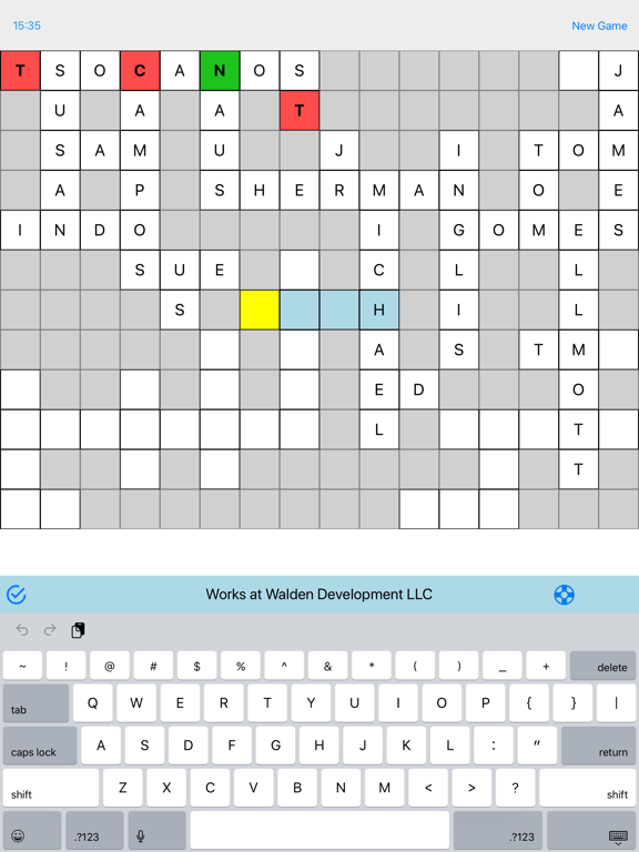 Screenshot #5 pour Contacts Crossword