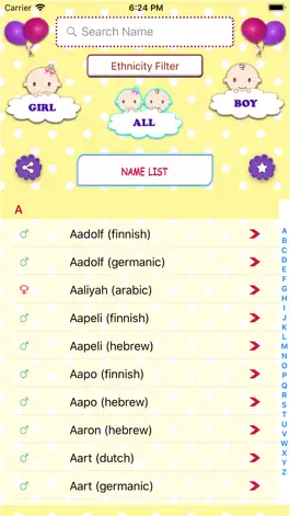 Game screenshot Baby Names Dictionary mod apk