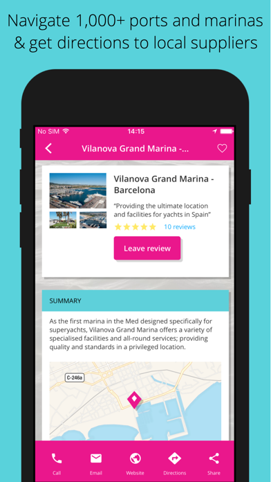 Screenshot #3 pour Yachting Pages: Yacht Services
