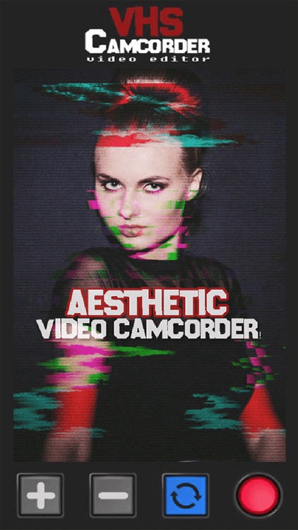 VHS Cam - Glitch Video Editor screenshot-3