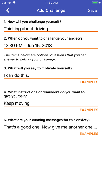 Screenshot #3 pour Anxiety Challenger