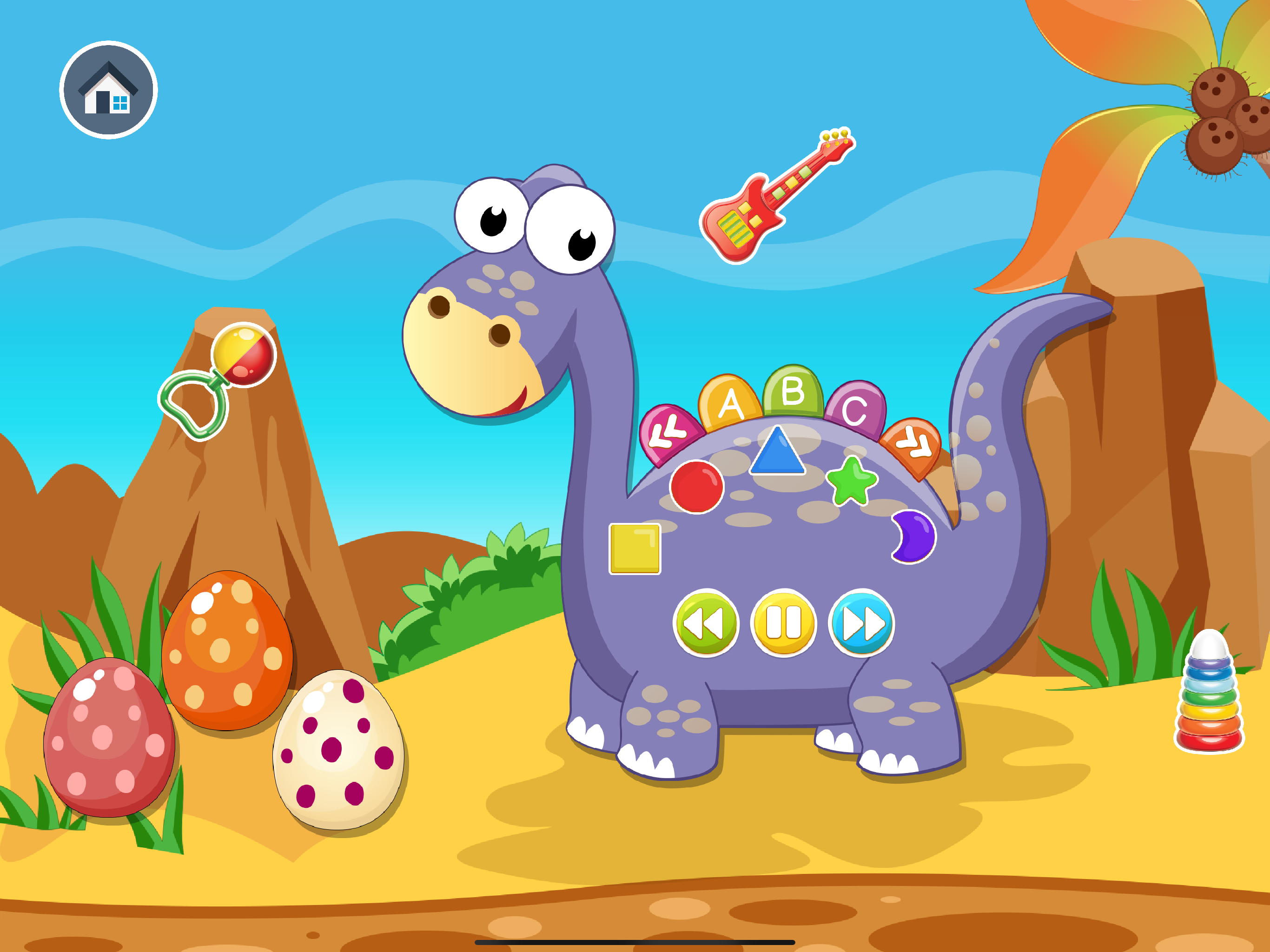 Baby Dinosaur With Top Rhymes