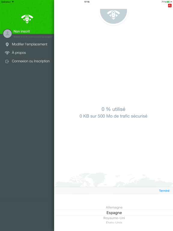 Screenshot #5 pour Avira Phantom VPN