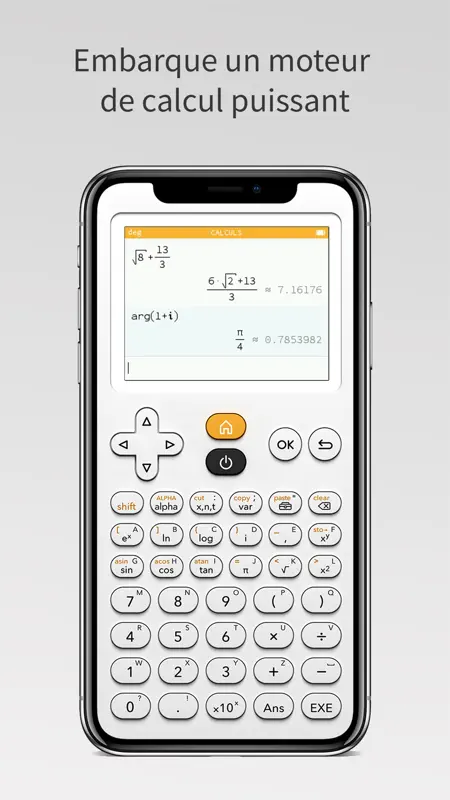 Calculatrice NumWorks screenshot 1 of 3