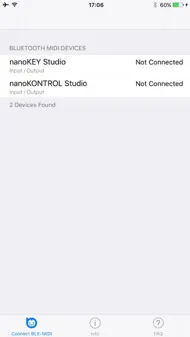 Bluetooth MIDI Connect iphone bilder 0