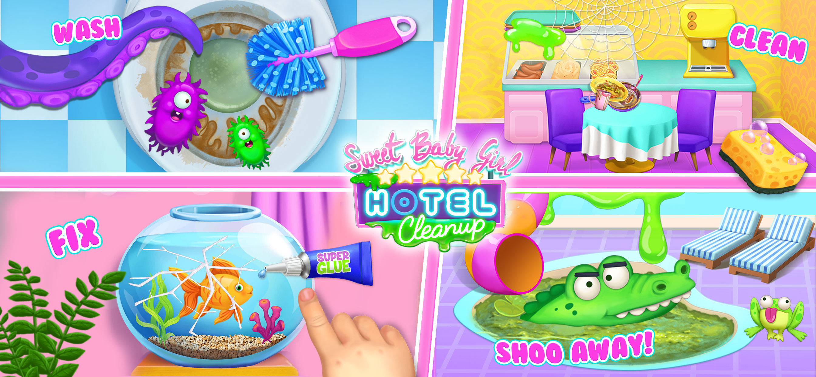 Sweet Baby Girl Hotel Cleanup screenshot 5