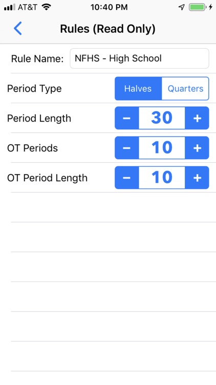 Field Hockey Scorebook + Stats screenshot-5