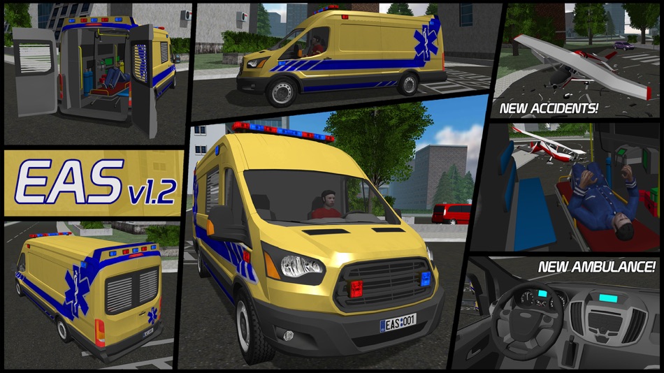 #1. Emergency Ambulance Simulator (iOS) 由: SkisoSoft
