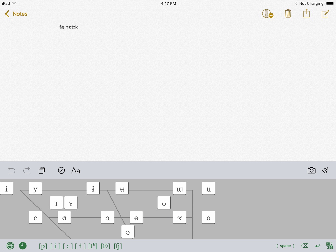 iPad screenshot