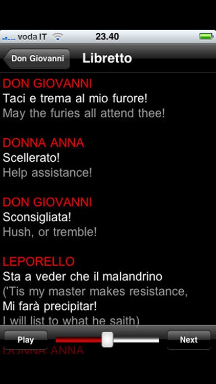 Opera: Don Giovanni