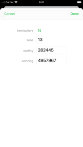 Coordinates Lite screenshot