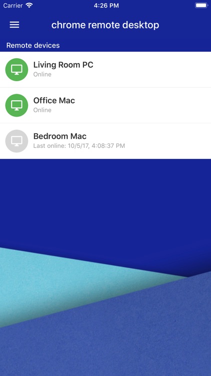 Chrome Remote Desktop