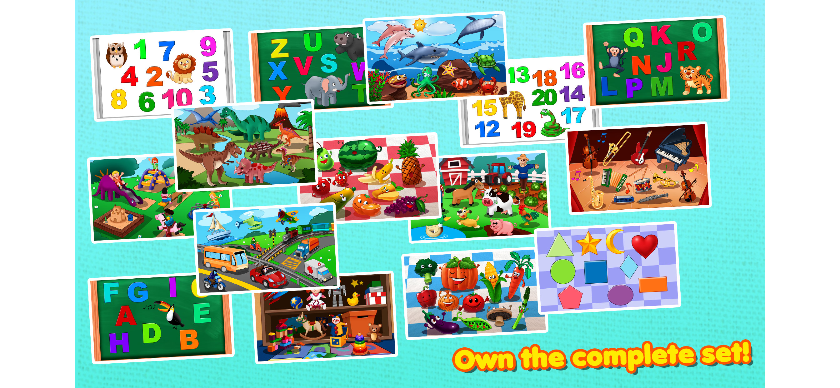 Awesome Shape Puzzles 123