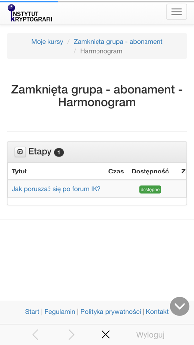 Screenshot #3 pour Instytut Kryptografii