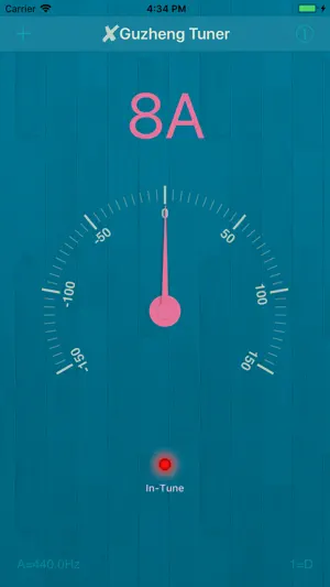 X Guzheng Tuner screenshot 2