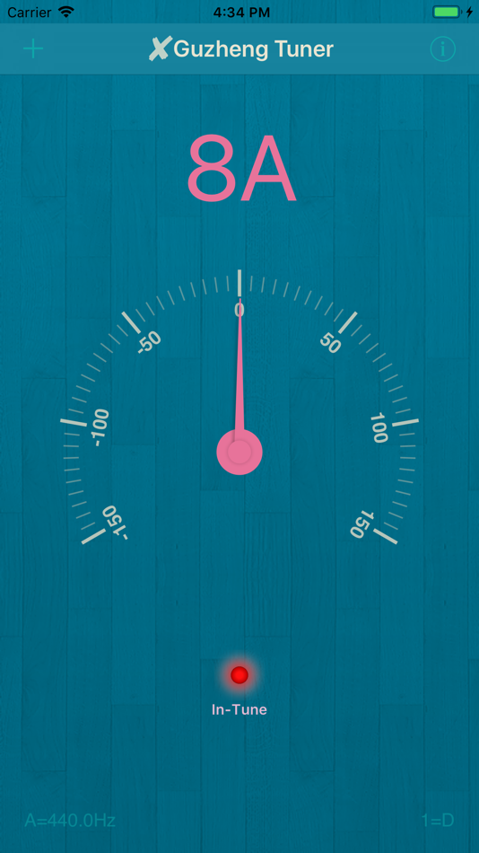 #2. X Guzheng Tuner (iOS) Podle: 智健 肖