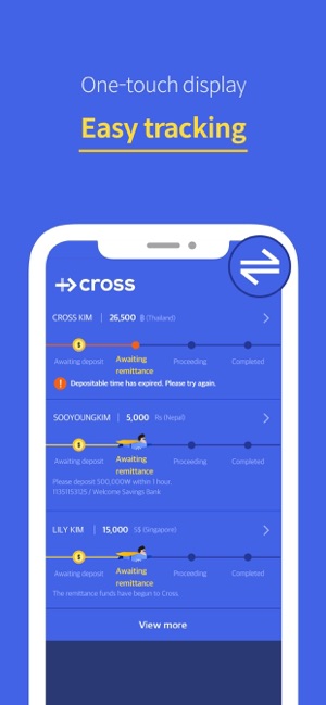Cross: Global remittance(圖5)-速報App