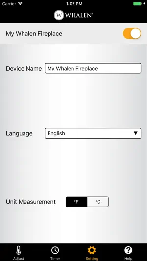 Whalen Bluetooth Fireplace screenshot 4