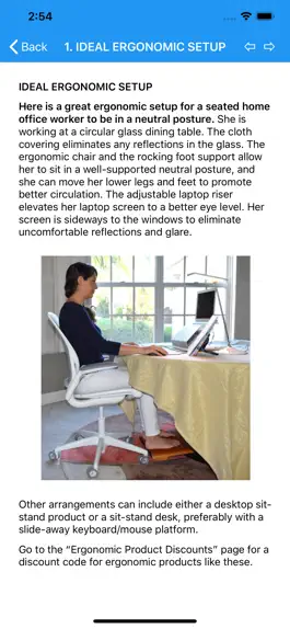 Game screenshot Home Office Ergonomics apk