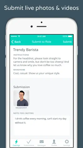 Game screenshot UpCast - Auditions & Casting apk