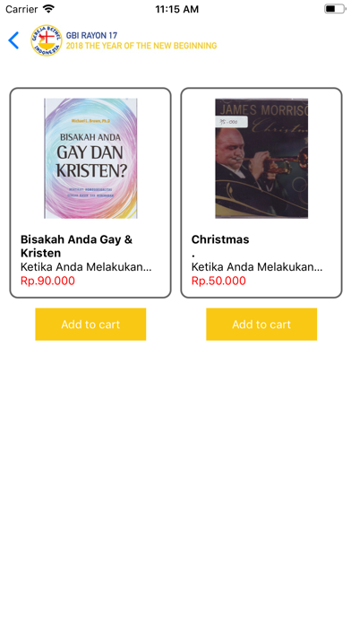 GBI Rayon 17 Lampung Screenshot