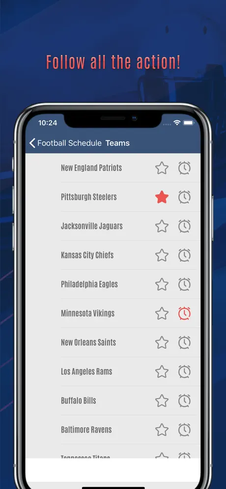 Football Schedule & Scores 24