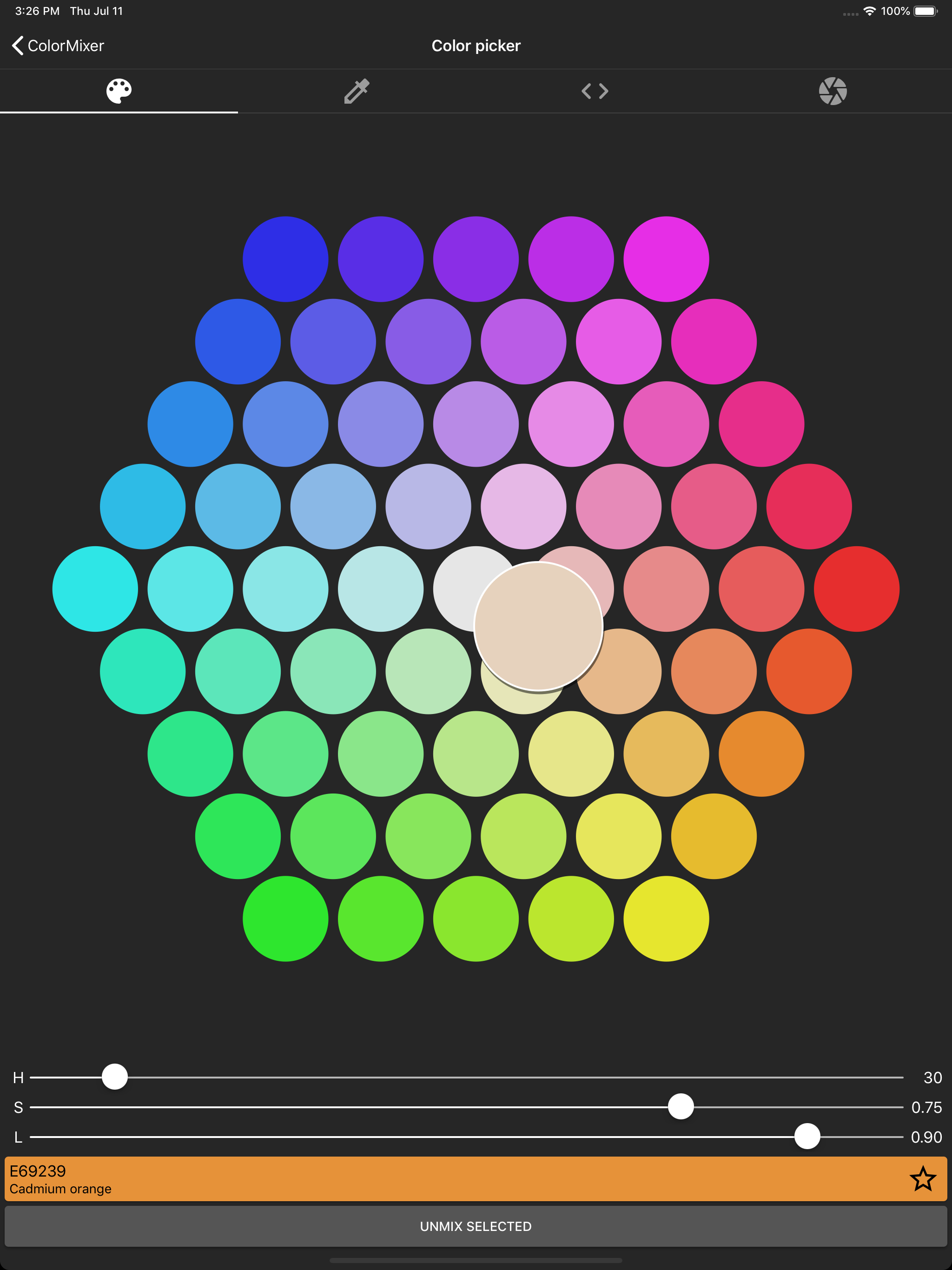 ColorMixer Mix Unmix & Convert