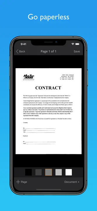 JotNot Scanner App Pro: Screenshot 2 von 5