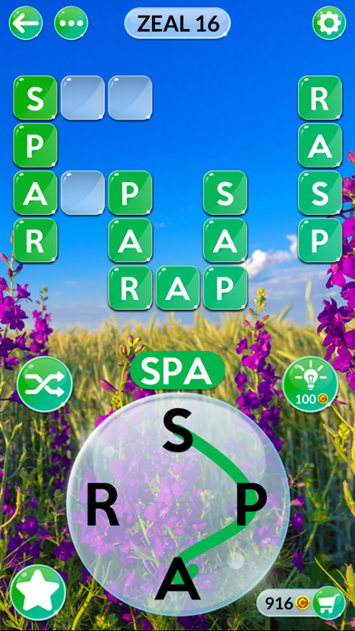 Wordscapes In Bloom Screenshot