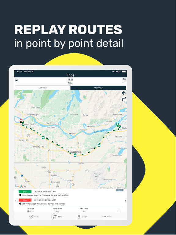 AutoConnect Fleet iPad screenshot 4 - Business app