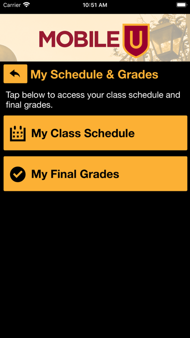 MobileU - Ursinus College Screenshot