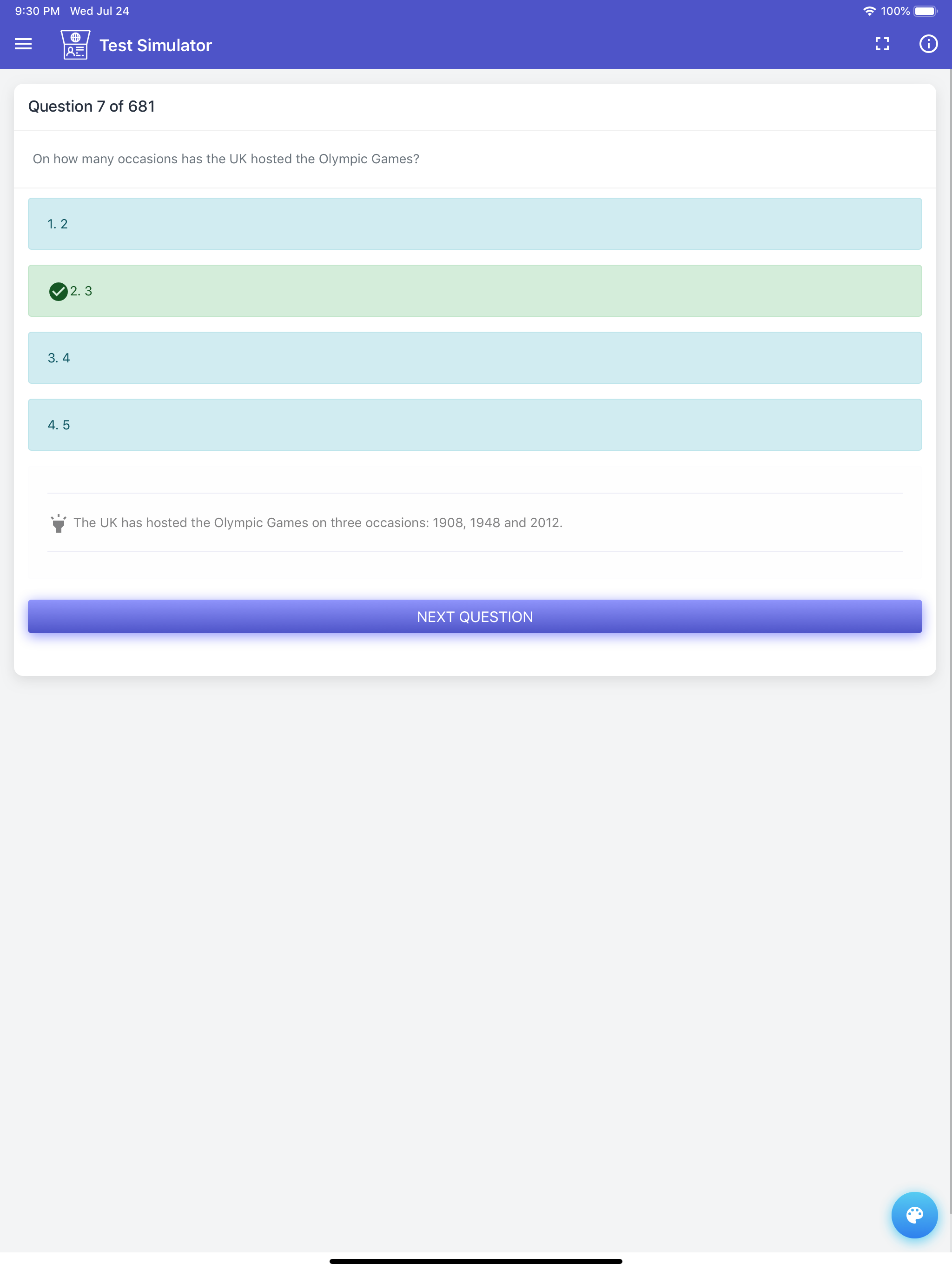 UK Citizenship Test screenshot 14