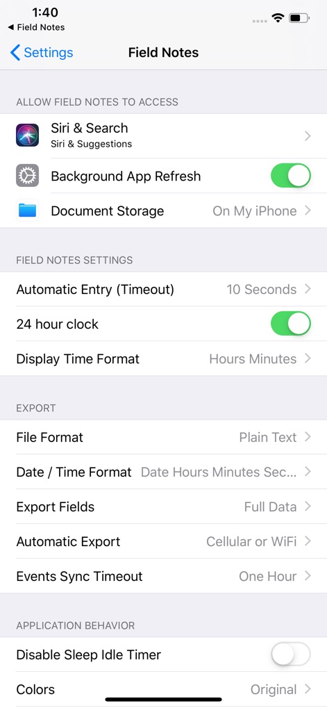 Timestamped Field Notes - Productivity App | MWM