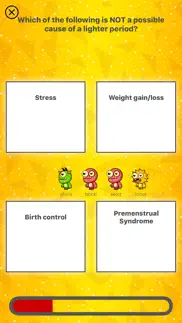 ladyquiz female health trivia iphone resimleri 4