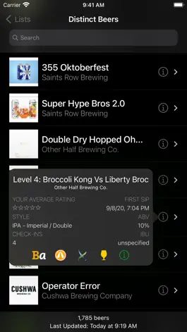Game screenshot Tappd That for Untappd apk