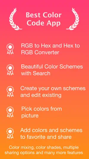 Color Mixer and Converter screenshot 1