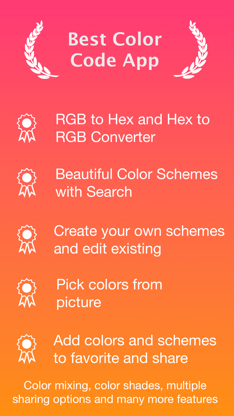 Color Mixer and Converter screenshot 1